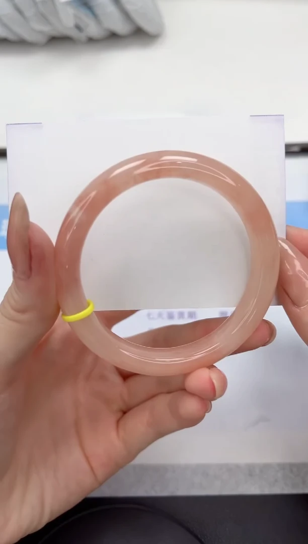 未镶嵌手镯石英质玉V197-56.2