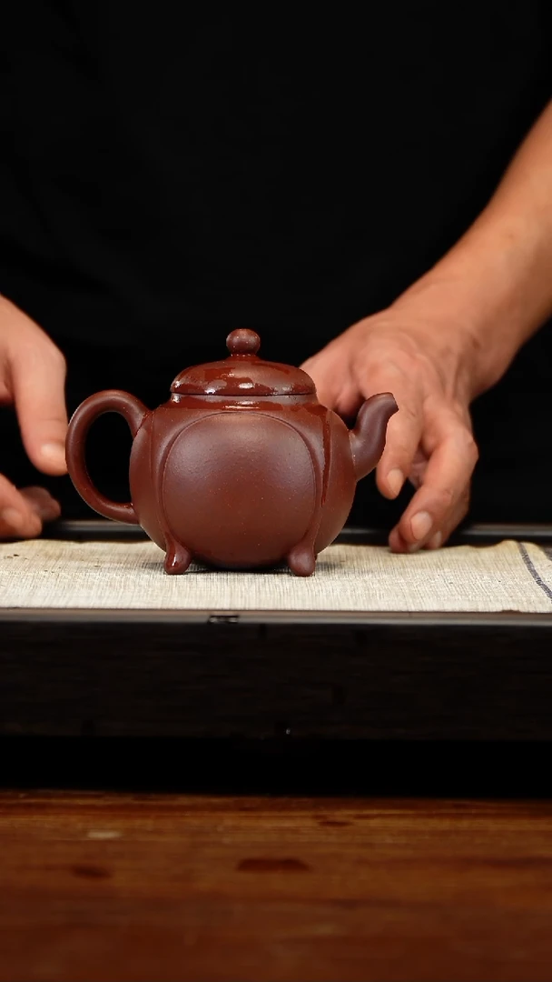 茶壶紫砂中***梁紫砂茶壶