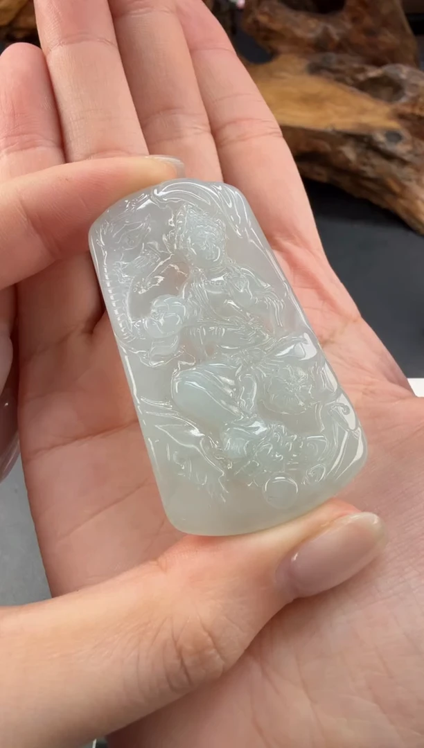 吊坠(不含链)未镶嵌翡翠翡翠饰品-82