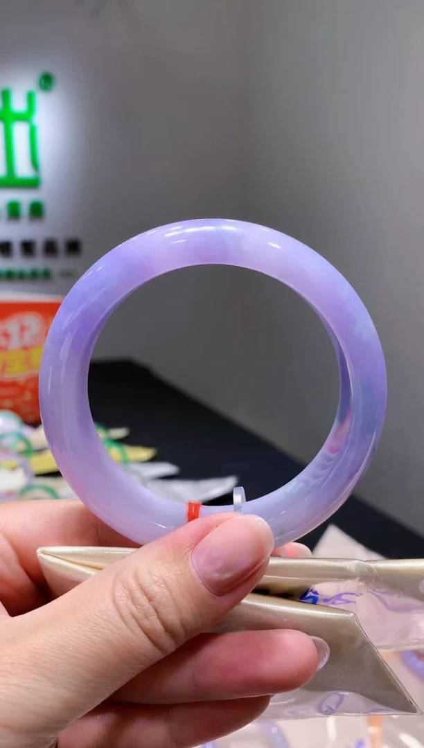 未镶嵌手镯翡翠-k500  天然缅甸A货翡翠62.2正圈