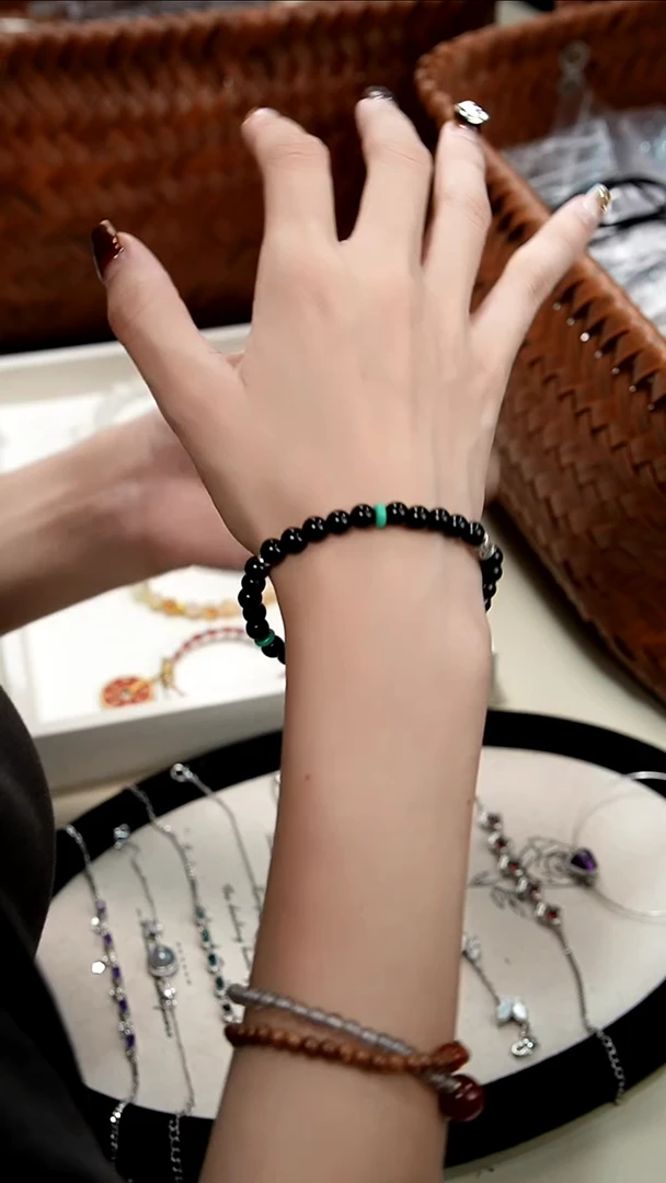 手串菩提未镶嵌孤品手串-默认微瑕