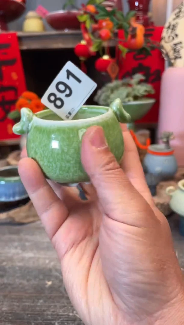 【闪购商品】摆件891知木小芳花盆