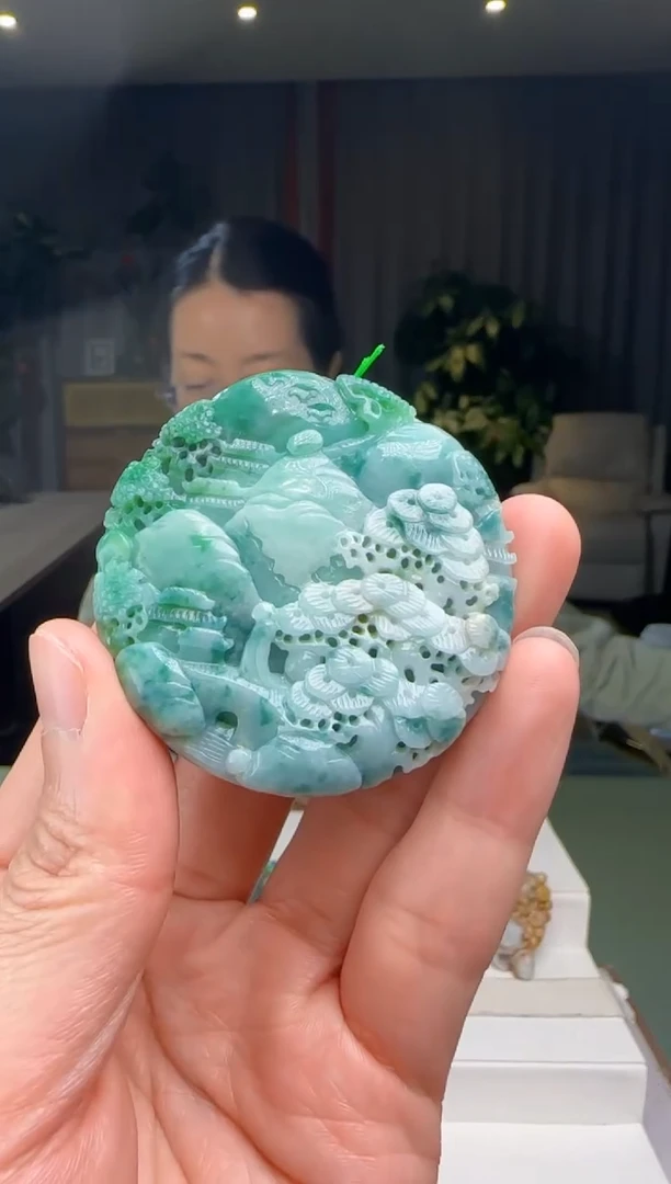 【闪购商品】翡翠吊坠(不含链)未镶嵌DY@@WS1WX27270