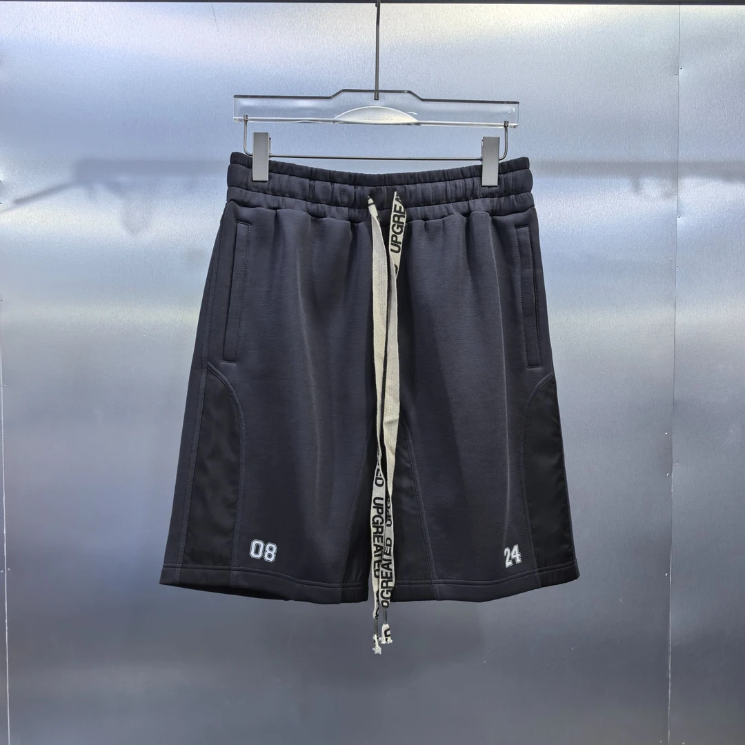 F01-91250-UPG夏季裤腿印花时尚舒适休闲短裤