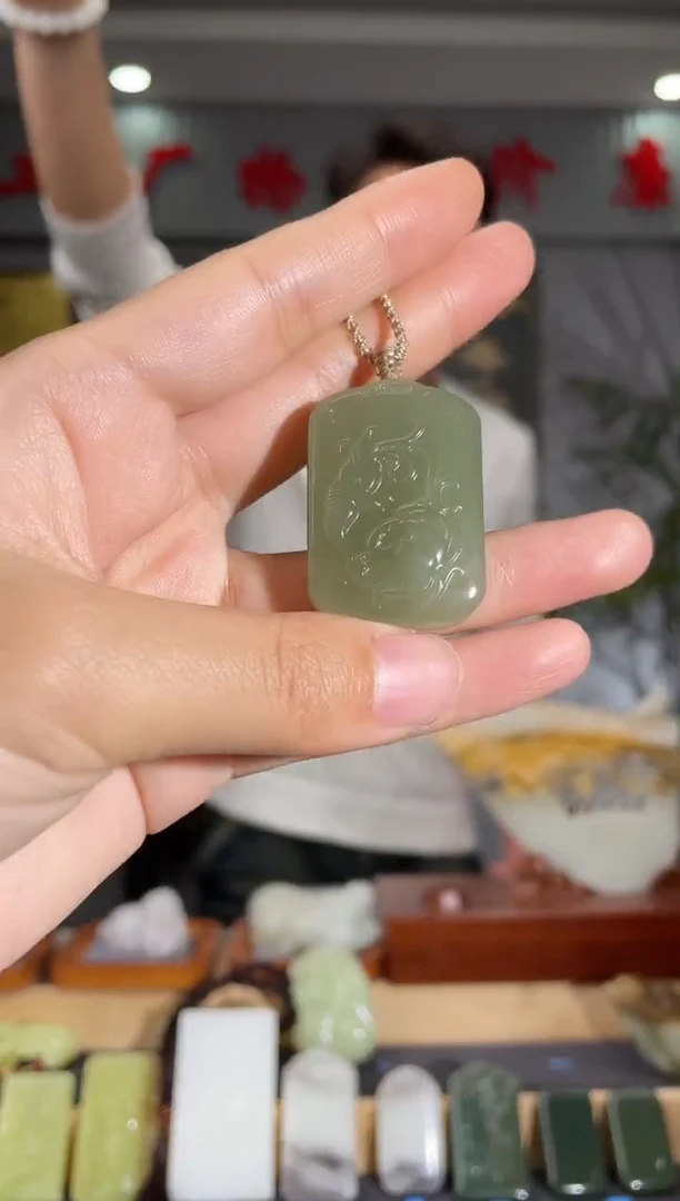 【闪购商品】和田玉颈饰未镶嵌拍一发一 多样性发货