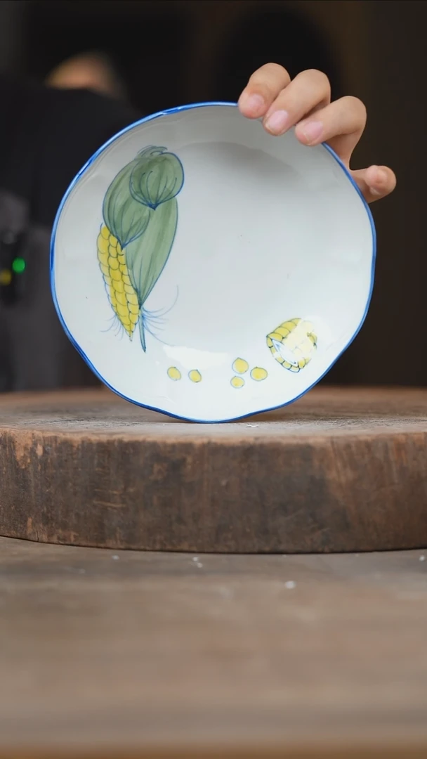 瓷片景德镇高温釉下彩（食品级）