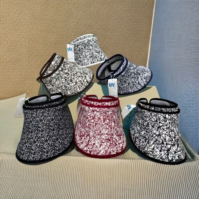 夏季休闲防晒空顶帽印花鸭舌帽热卖