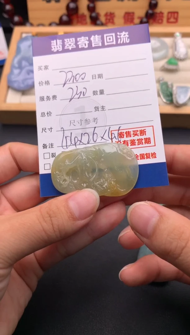 颈饰未镶嵌翡翠10146317