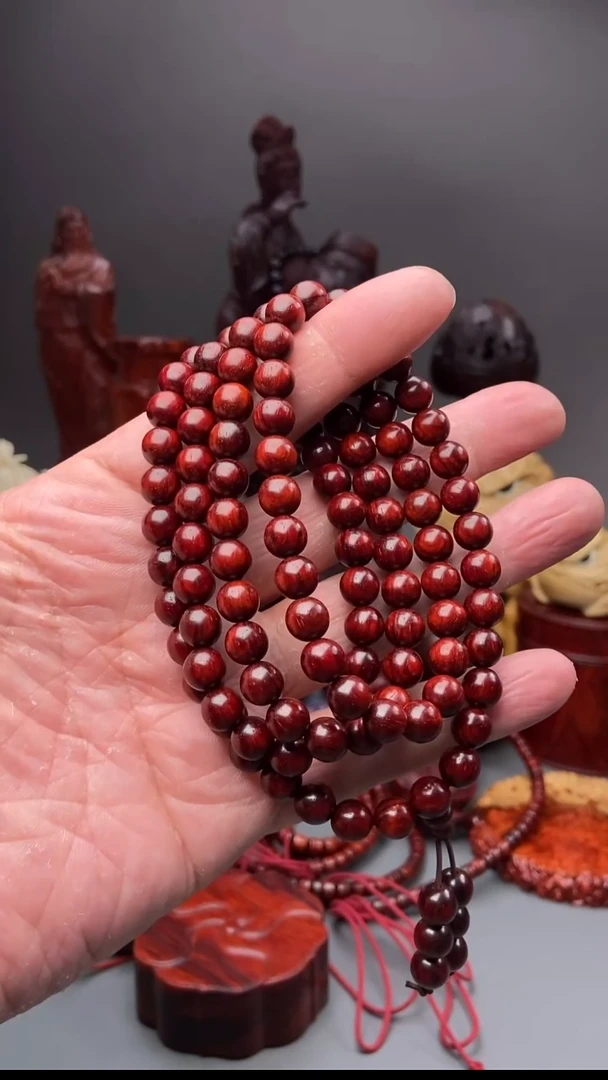 手串/手链小叶紫檀印度小叶紫檀 8mmx108颗念珠