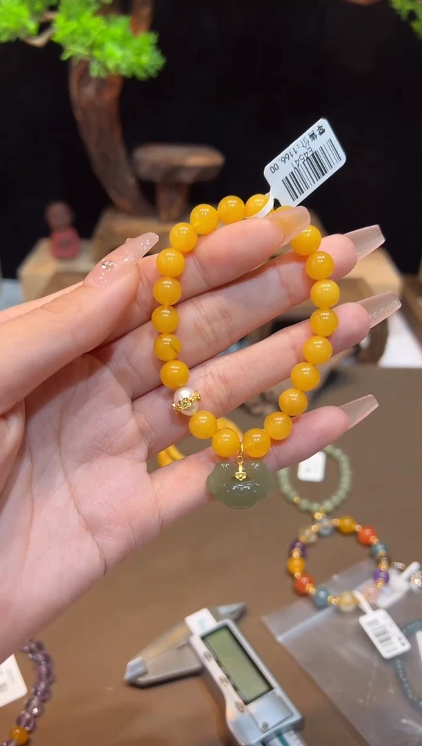 【闪购商品】琥珀手饰未镶嵌手饰@@E4541