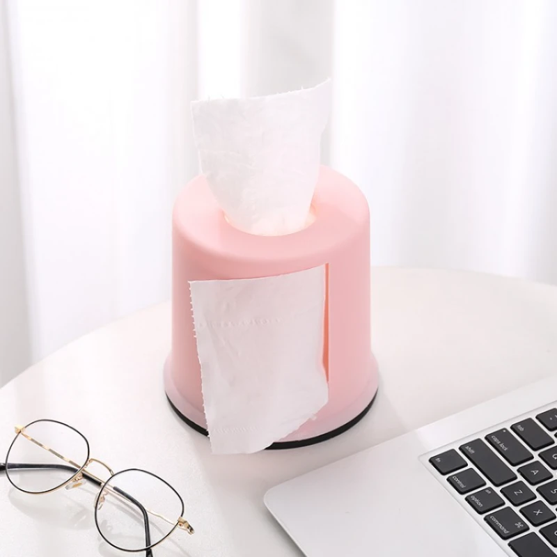 欧式塑料抽纸盒创意客厅家用纸巾盒简约可爱餐巾纸餐厅茶几卷纸筒