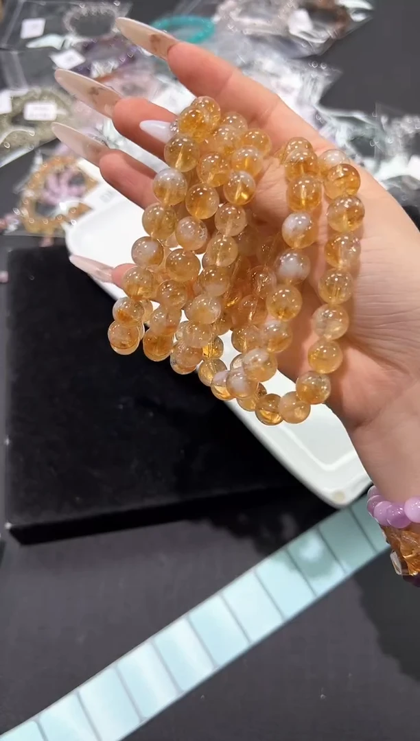 水晶手串未镶嵌11R多样性发其一【1条】默认微瑕