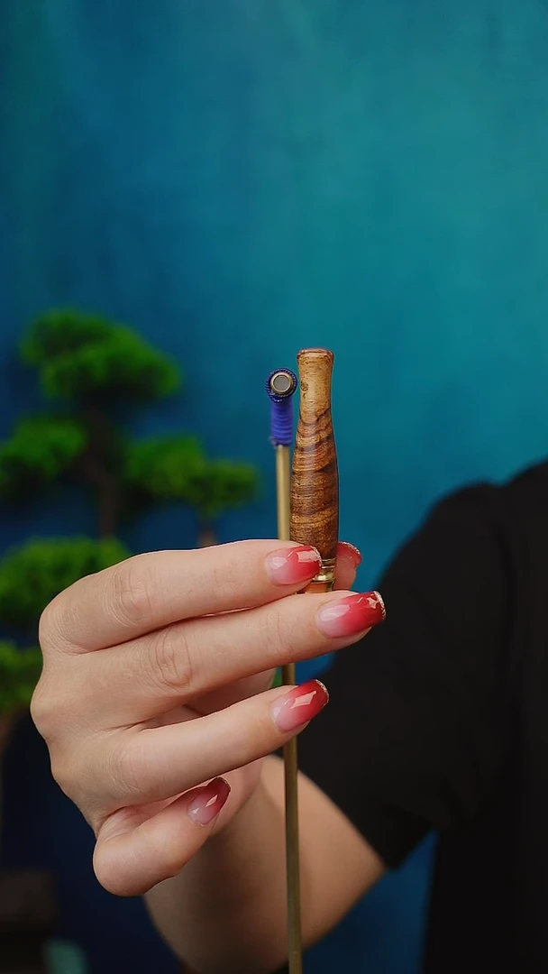 木 海南黄花梨降香黄檀烟嘴