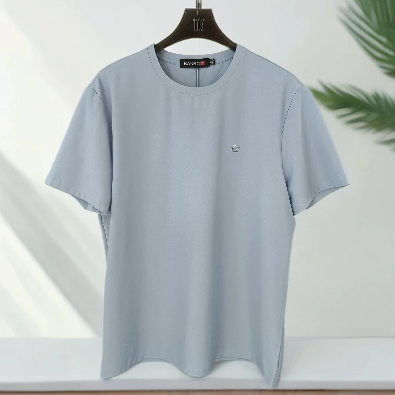 半帛.男士圆领简约百搭T恤