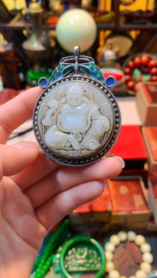 【闪购商品】和田玉（白玉）挂件未镶嵌主播推荐主播推荐