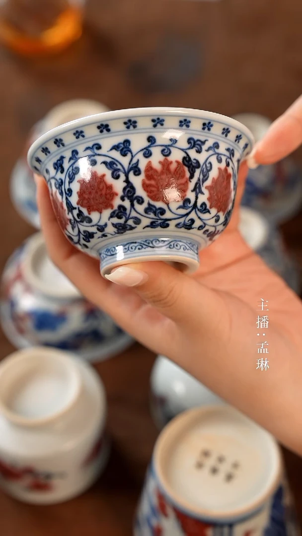 手工瓷器，每只不同 微瑕