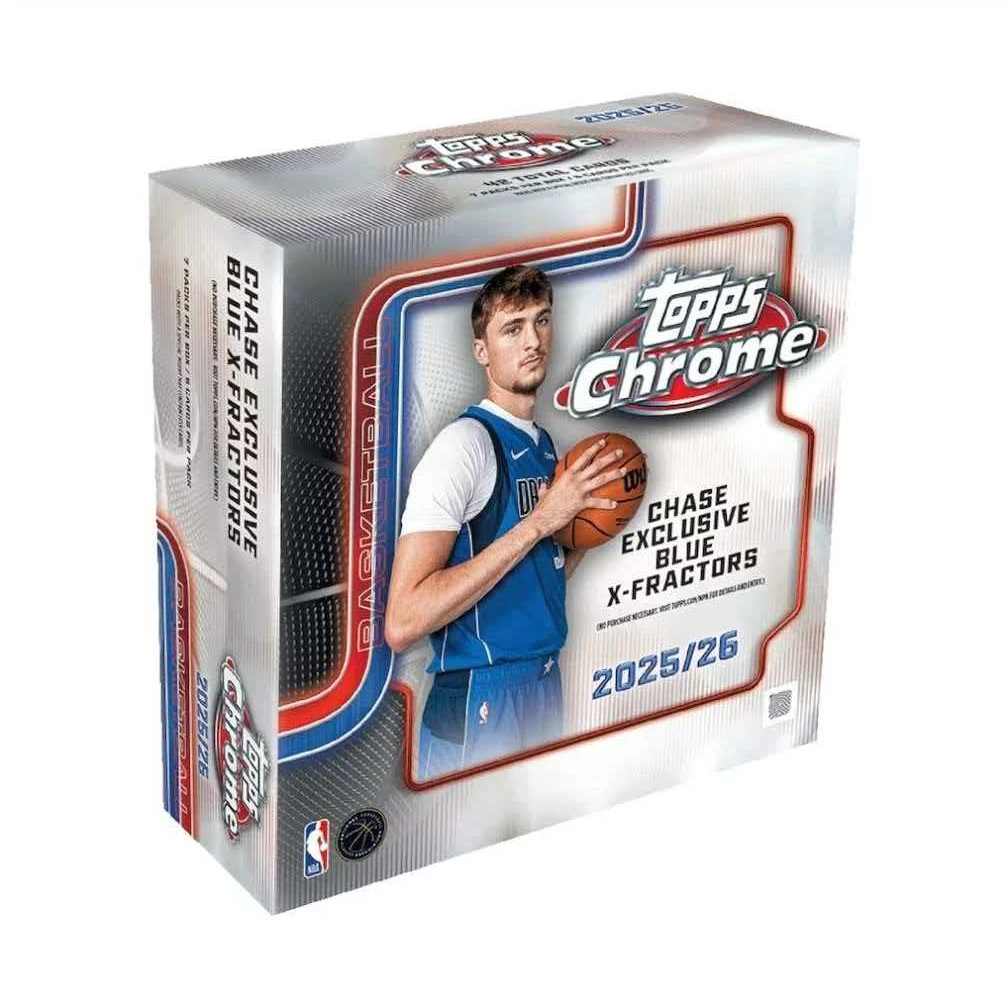 代拆25-26Topps chrome Mega球星卡牌盲盒（未成年人禁止下单）