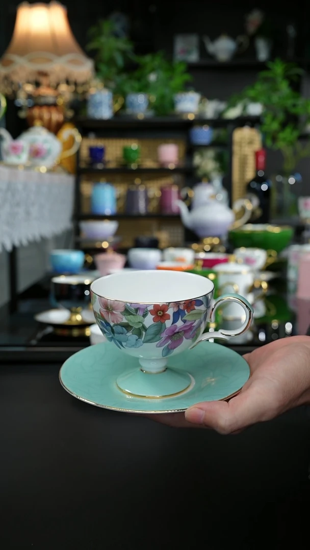 格*2套绿色咖啡杯，，，，，，