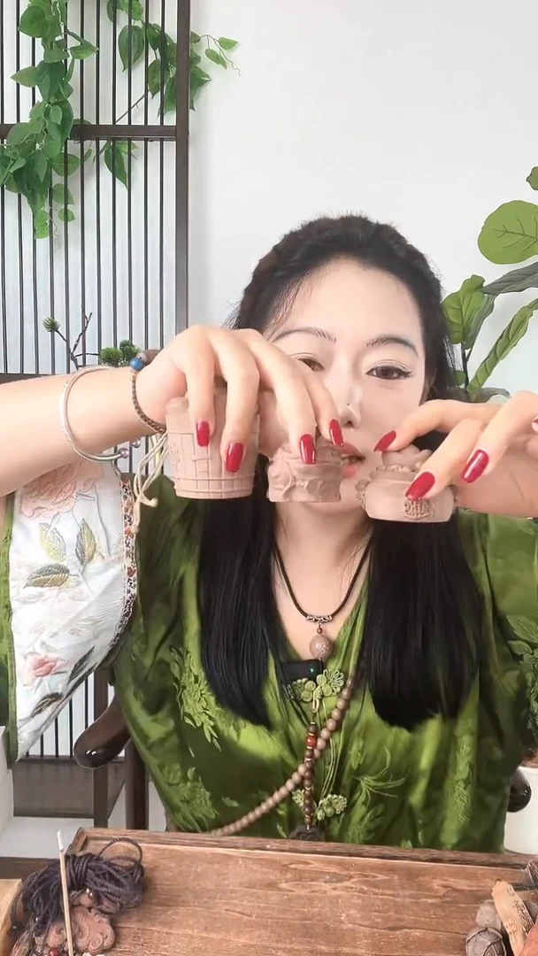 【白龙涎三个摆件】古法合香