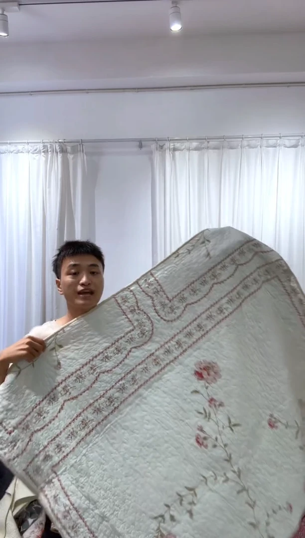 棉110*130纯棉床盖72号微瑕