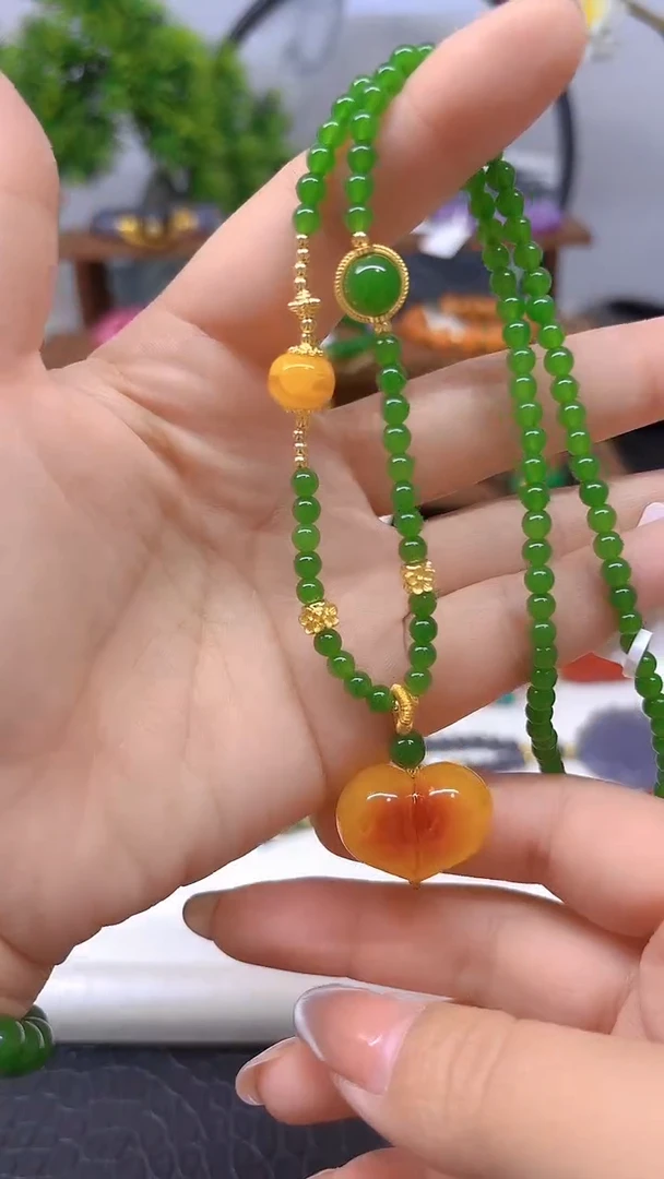 颈饰未镶嵌和田玉M856