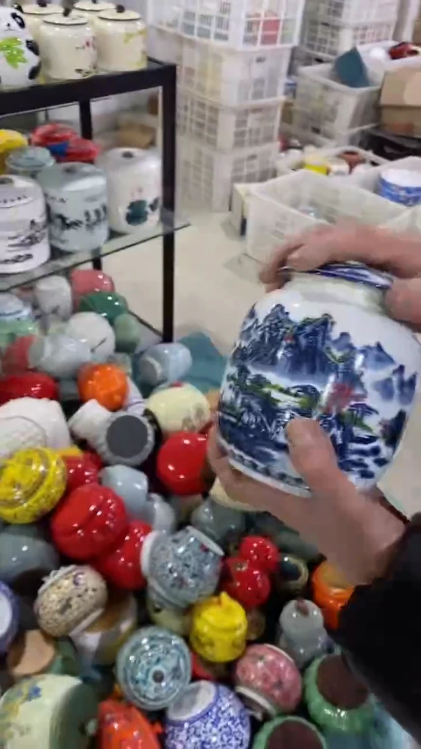 【闪购商品】罐陶瓷茶叶罐储物罐