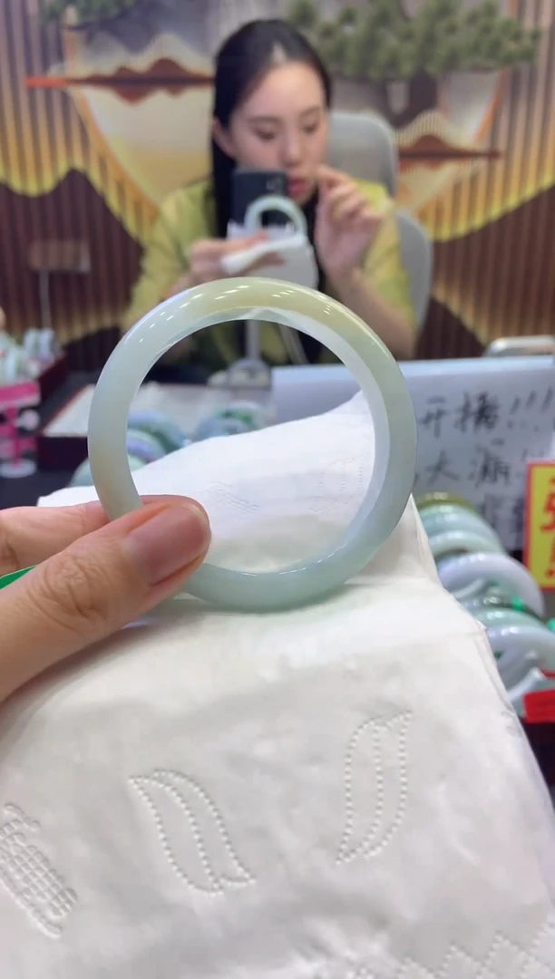 未镶嵌手镯翡翠00004813
