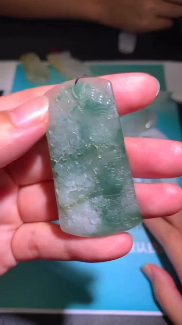 未镶嵌定制翡翠书****~-毛货-不退不换-