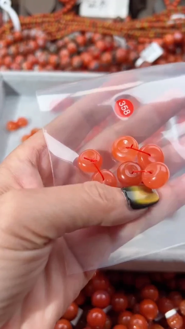 【闪购商品】南红玛瑙花件未镶嵌3