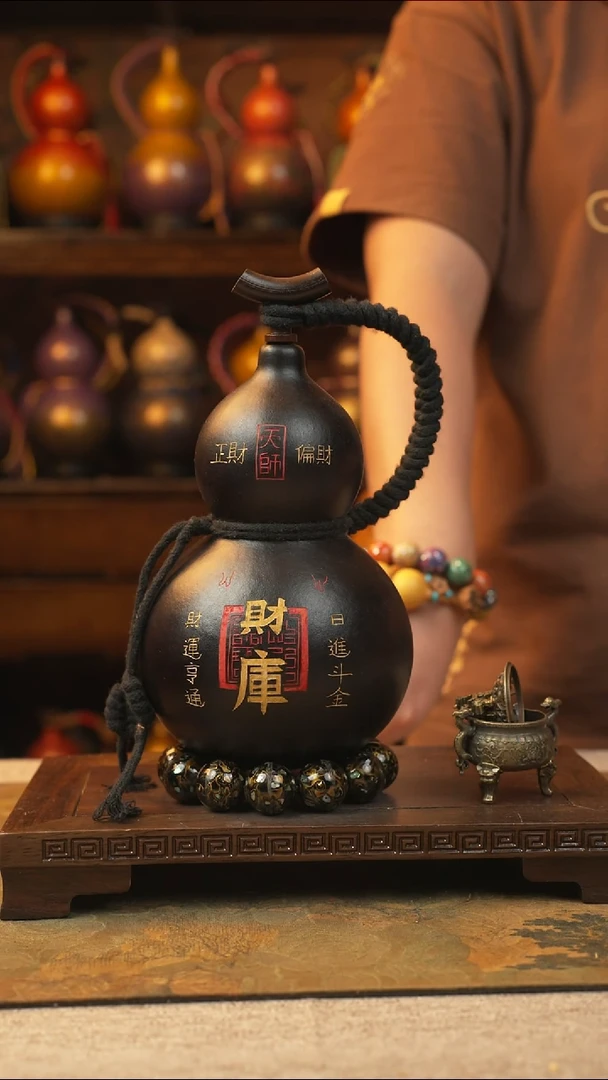 532大漆一物一拍记葫堂出品【不带手串】