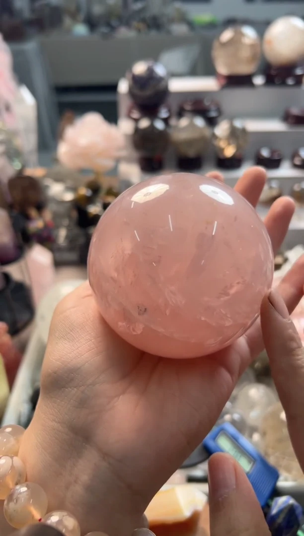 未镶嵌珠宝半成品水晶M396 约7.9cm