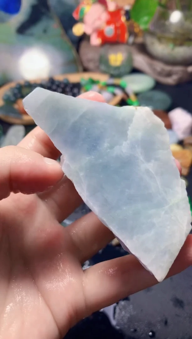 翡翠未镶嵌颈饰027天然翡翠