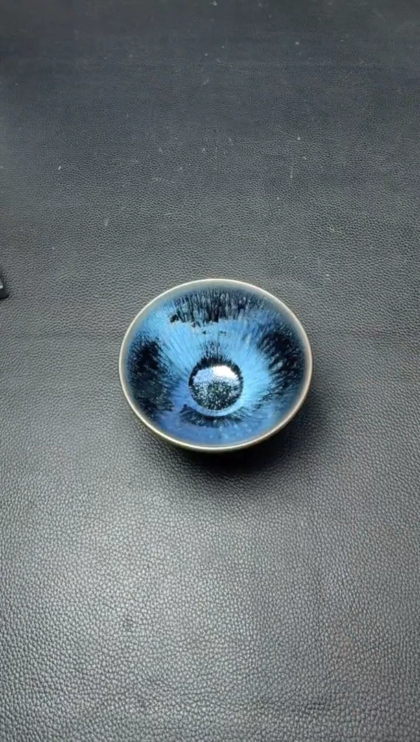 【闪购商品】茶盏建盏故事荣宝斋蔡龙百花160