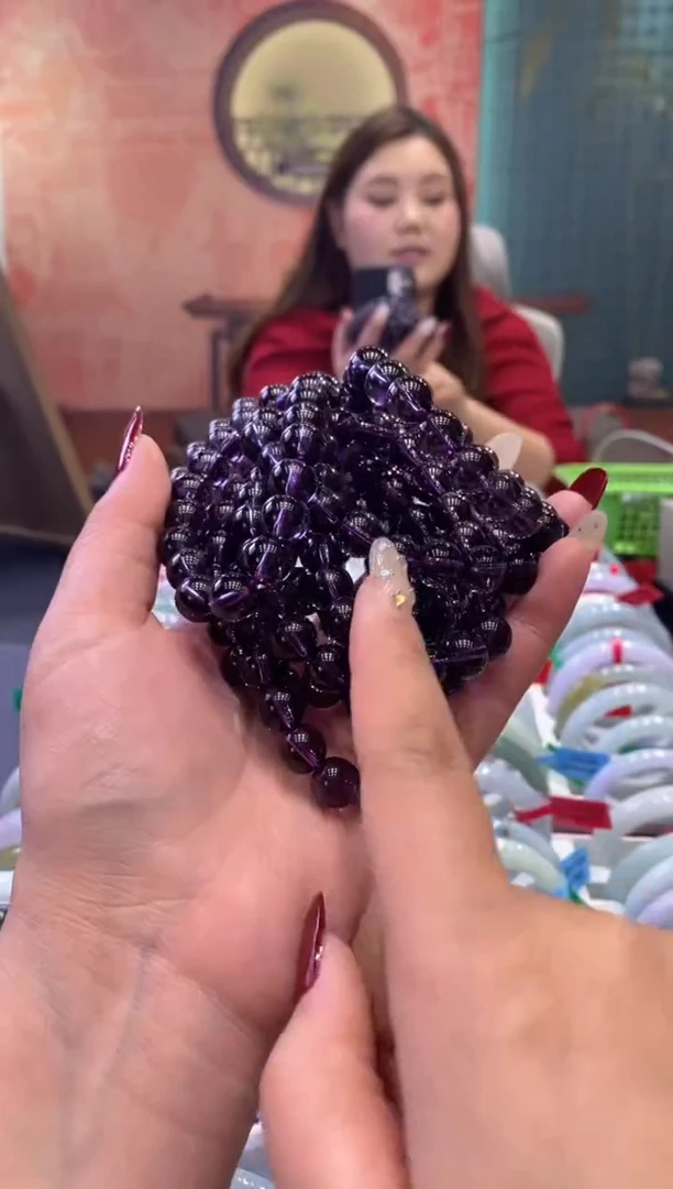 【闪购商品】紫晶手串未镶嵌00060/多样性发货