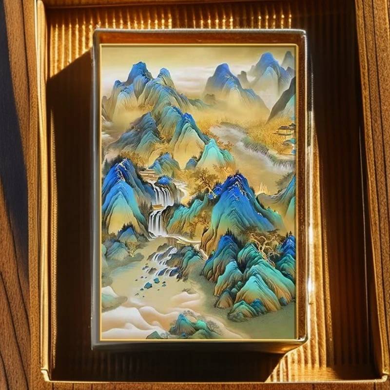 中式水墨风国画风山水字画挂画多种款式可选适用室内等多种场景A8