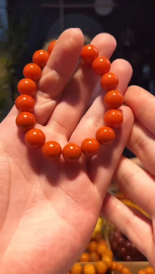 【闪购商品】未镶嵌南红玛瑙手串12+