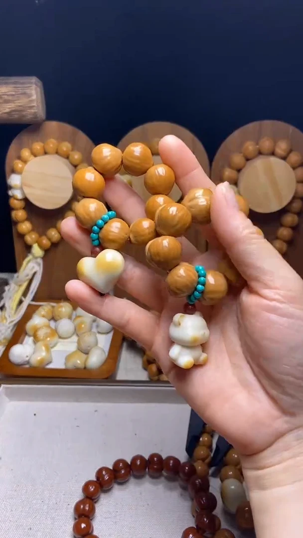 猴头核桃手串小手捻屁桃