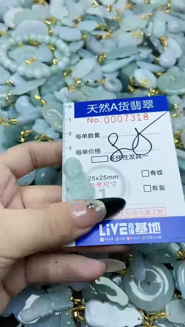 【闪购商品】翡翠颈饰未镶嵌天然A货翡翠