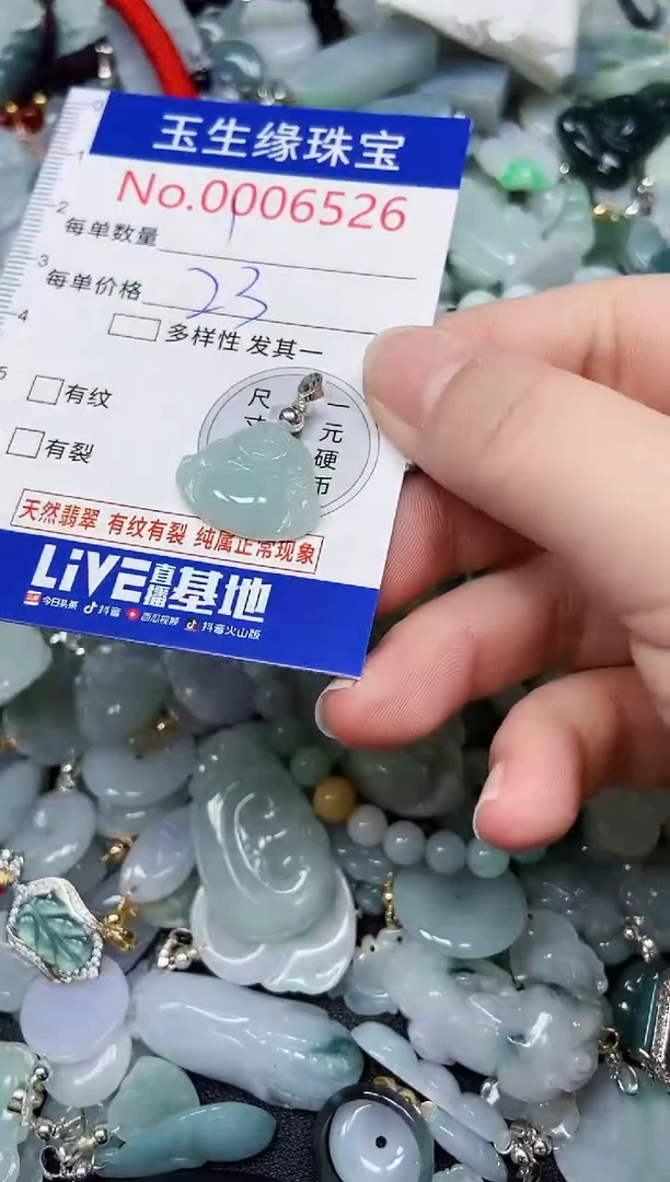 【闪购商品】翡翠颈饰未镶嵌闪购00006526