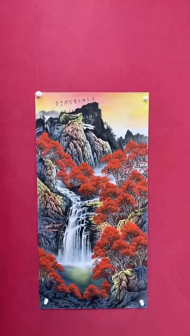 【闪购商品】国画吴-四尺山水/无框/W