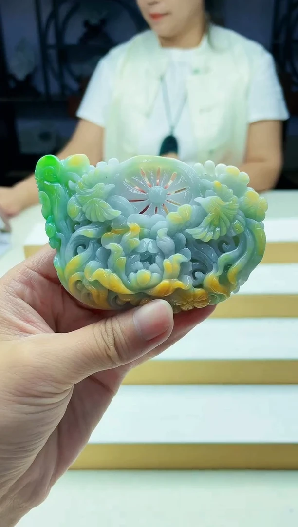 未镶嵌定制翡翠毛货09140286