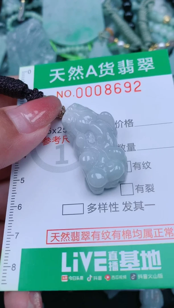 【闪购商品】翡翠颈饰未镶嵌.0008692
