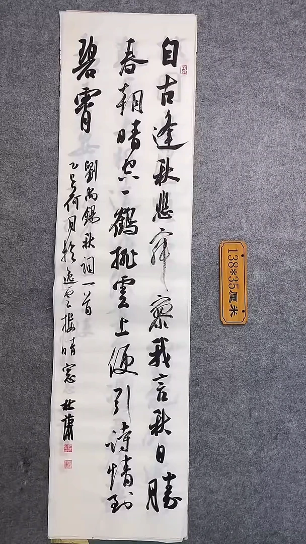 书法087中书协 杜潇书法放漏