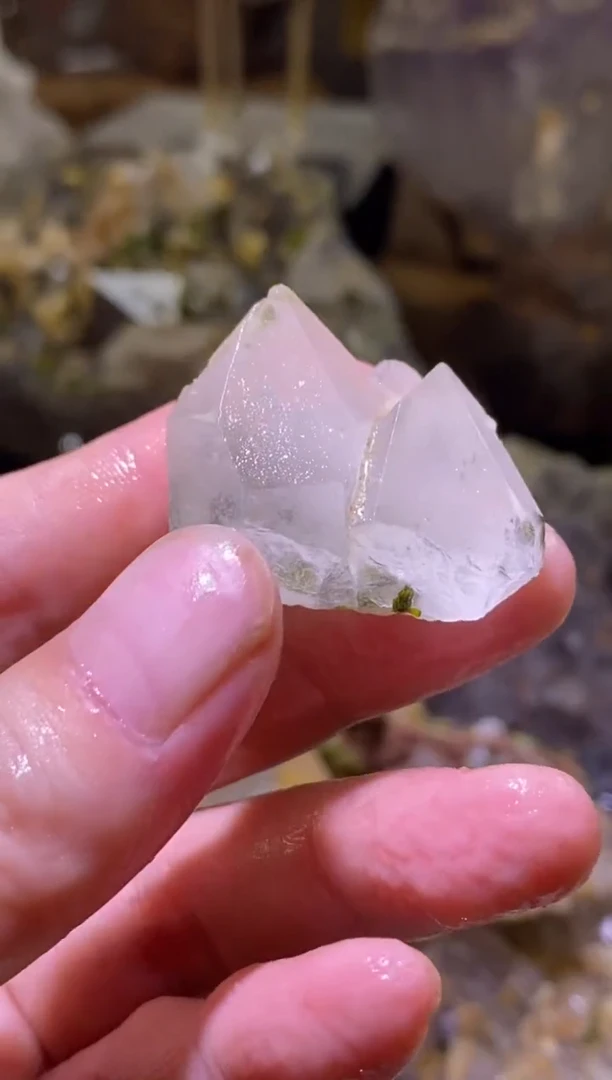 未镶嵌珠宝半成品水晶26号四川超七花园水晶