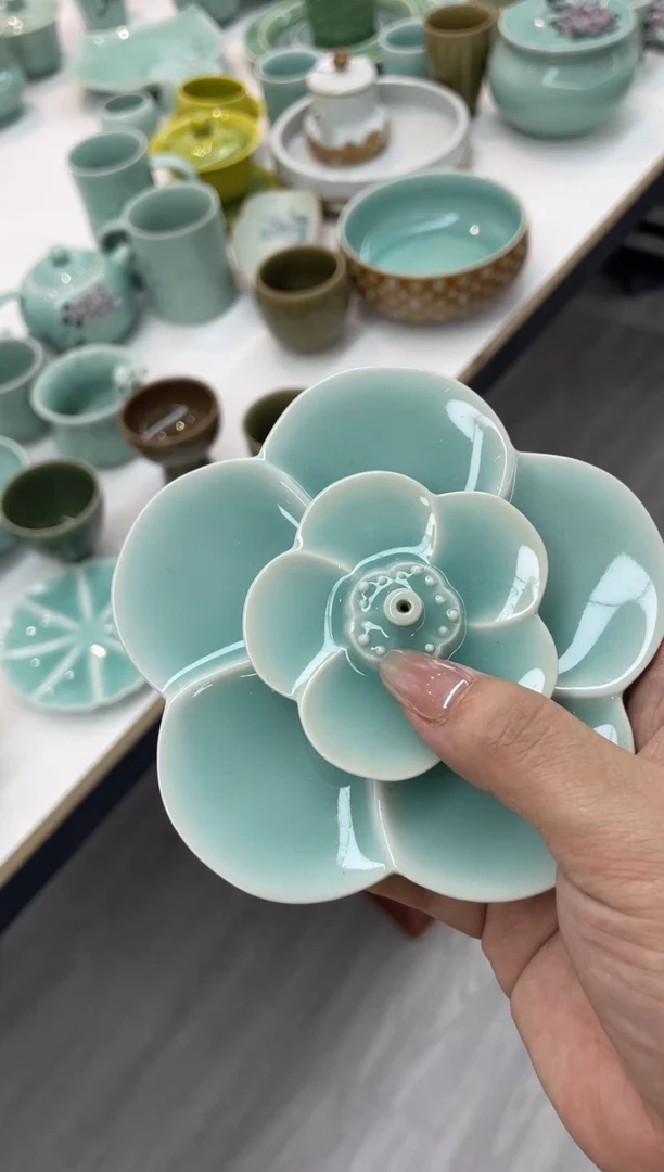 特价福利 微瑕 慧仙青瓷