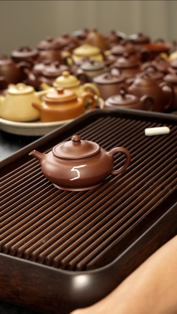 茶壶紫砂微瑕编号5
