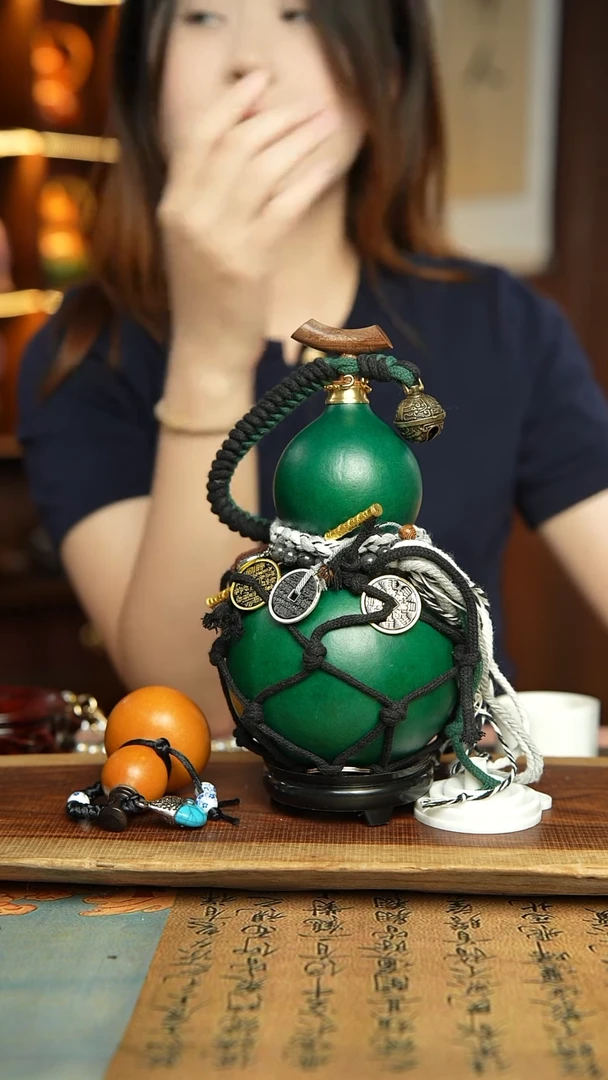 208号精品大漆酒葫芦防腐防渗装水茶酒