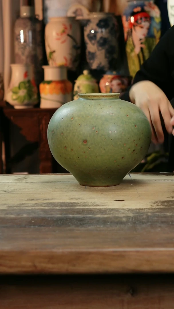 【闪购商品】瓷片景德镇纯手工釉下彩精品花瓶