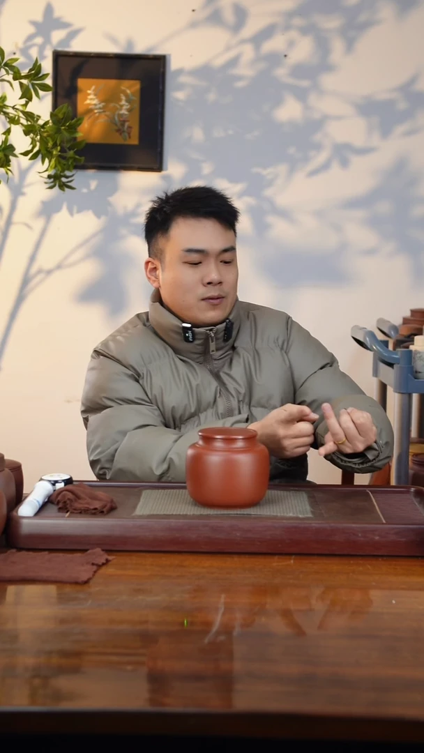 宜兴原矿紫砂茶叶罐