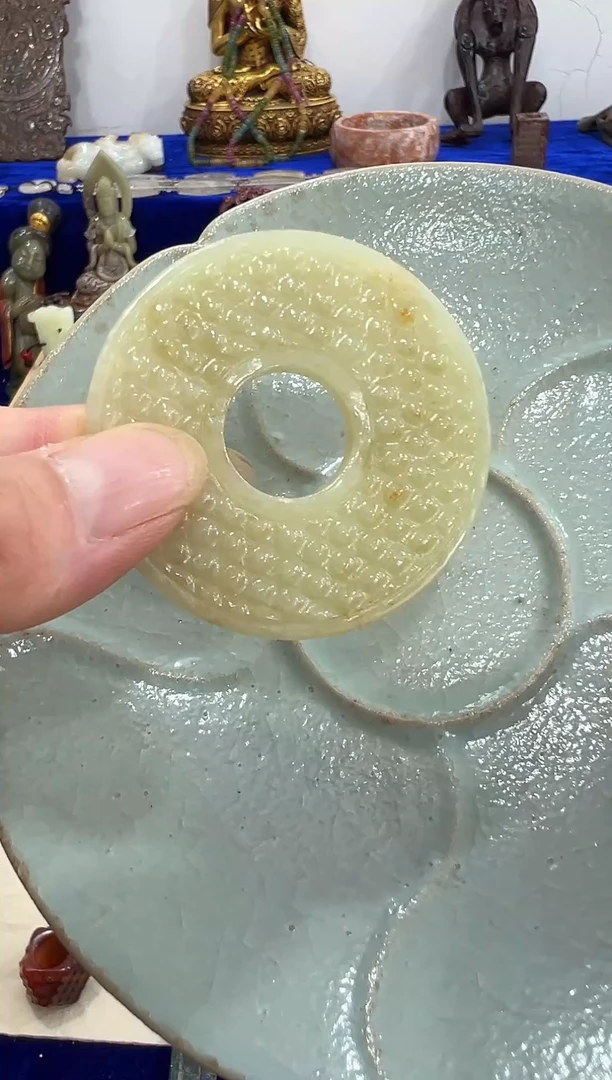 瓷片手工，手绘，陶瓷